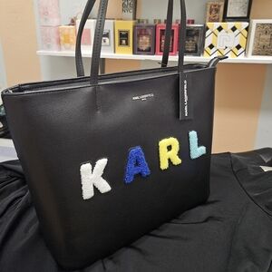 Karl lagerfeld tote bag